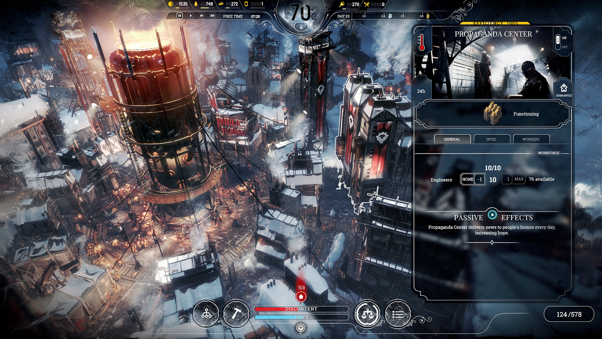 Frostpunk environment