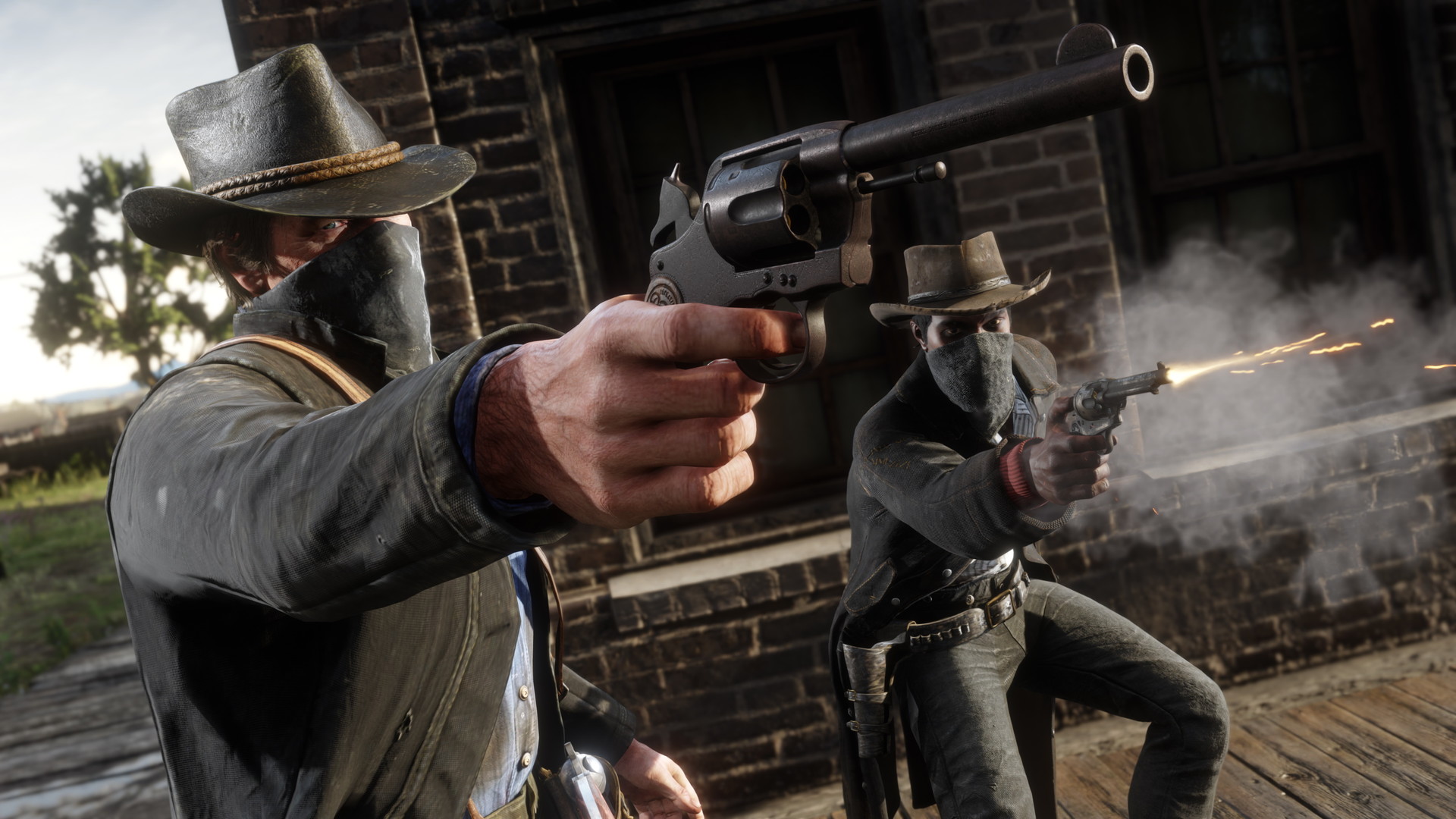Red Dead Redemption 2 environment
